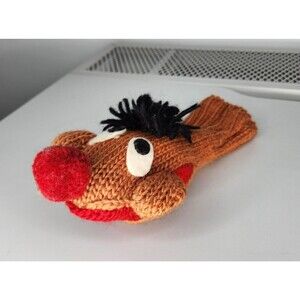 DeLux ERNIE MITTEN Sesame Street ADULT Puppet LINED Costume Berts Friend Earnie